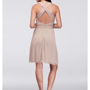 David’s Bridal Short Bridesmaid Dress